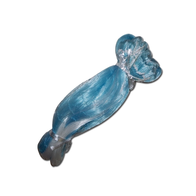 Kit trémail soles maille 50/250mm en monofilament hauteur 1,50m longueur 100m en 35 et 60/100ème bleu spécial soles. 