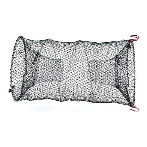 Nasse pliable - Diamètre 30cm, maille 4mm spécial, anguilles,crabes, crevettes,etc